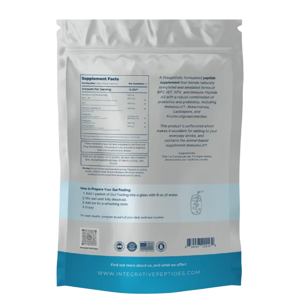 Gut Feeling Travel Sachets – Unflavored 4 22a